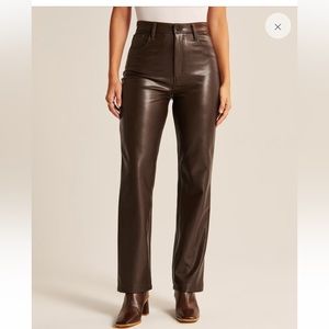 Abercrombie Leather Pants